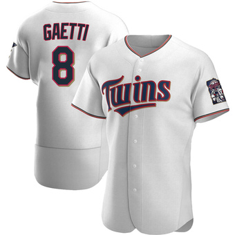Men's Gary Gaetti Minnesota White Authentic Home Baseball Jersey (Unsigned No Brands/Logos)