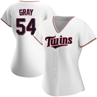 Women's Sonny Gray Minnesota White Replica Home Baseball Jersey (Unsigned No Brands/Logos)