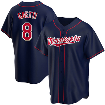 Youth Gary Gaetti Minnesota Navy Replica Alternate Team Baseball Jersey (Unsigned No Brands/Logos)