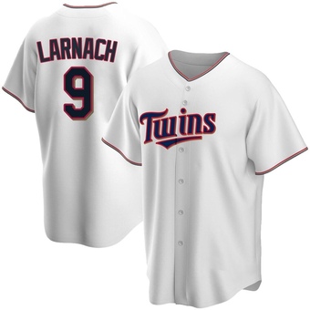 Youth Trevor Larnach Minnesota White Replica Home Baseball Jersey (Unsigned No Brands/Logos)